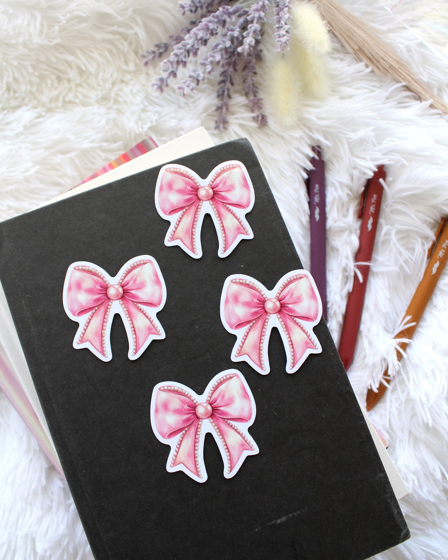 Coquette Pink Bow  Sticker