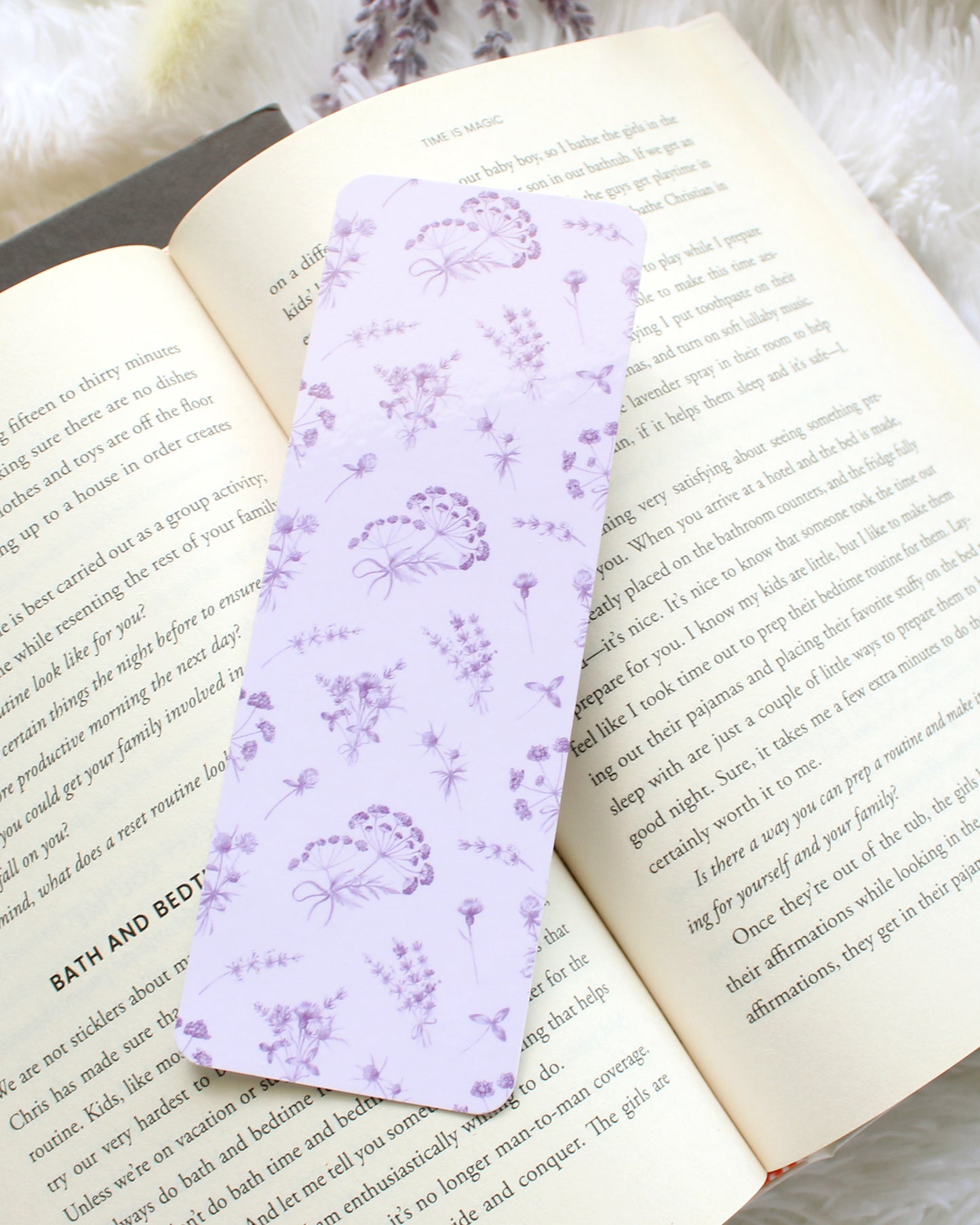 Wildflower Bookmark, Wide