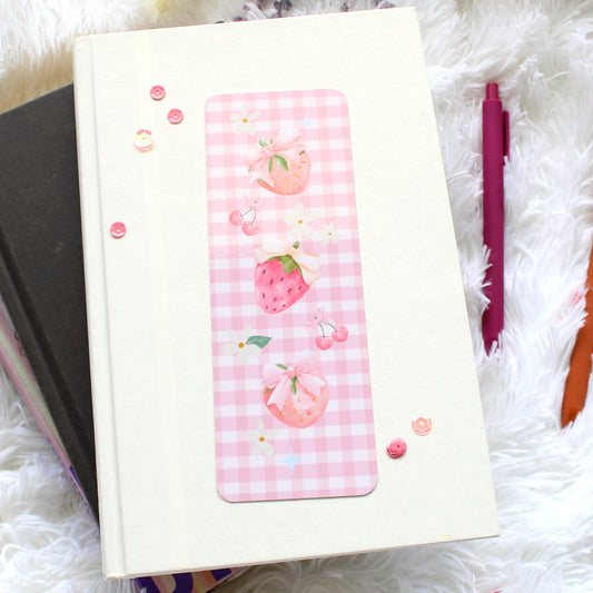 Strawberry Bookmark, Wide