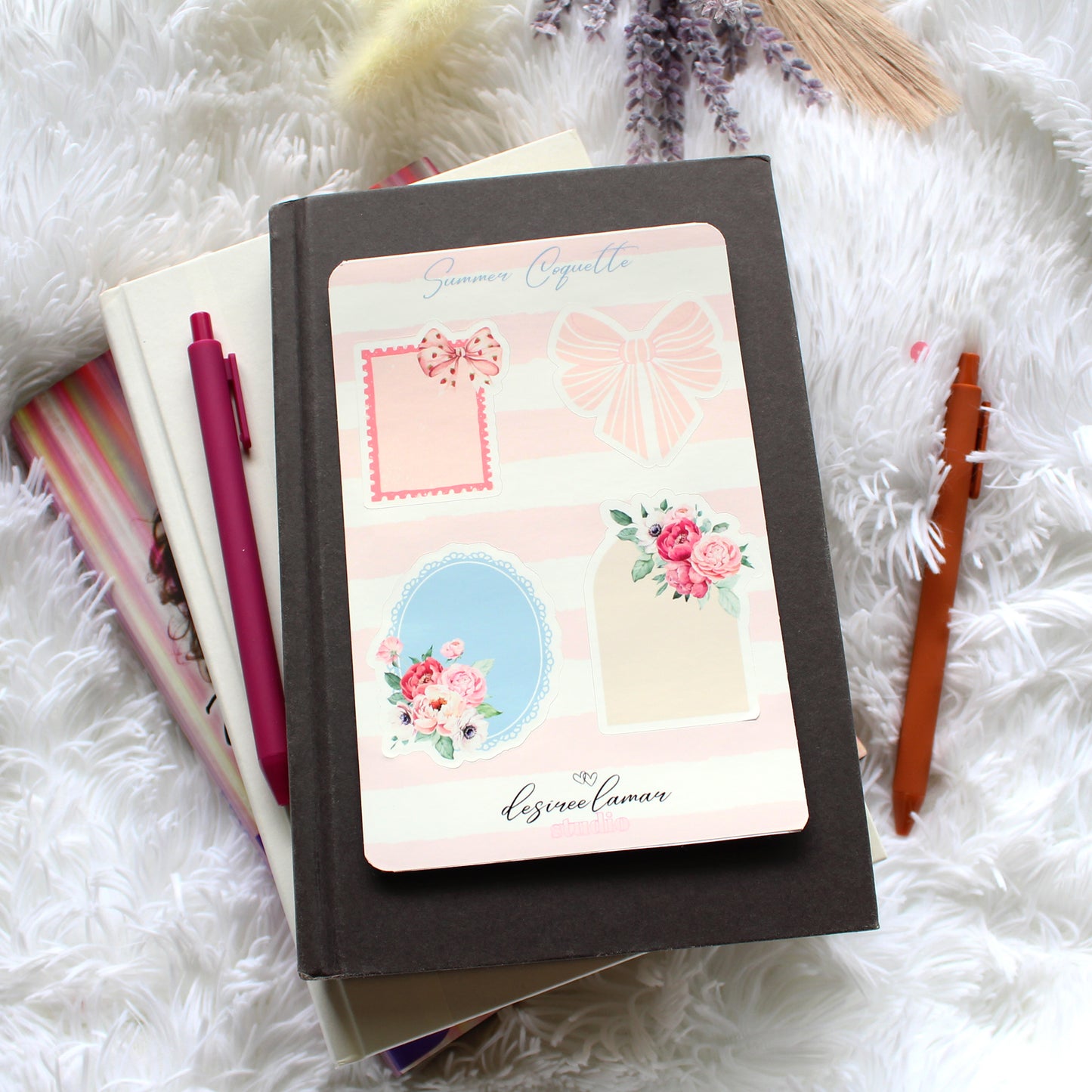 Summer Coquette Sticker Sheet C