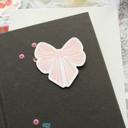 Bow Striped Sticker
