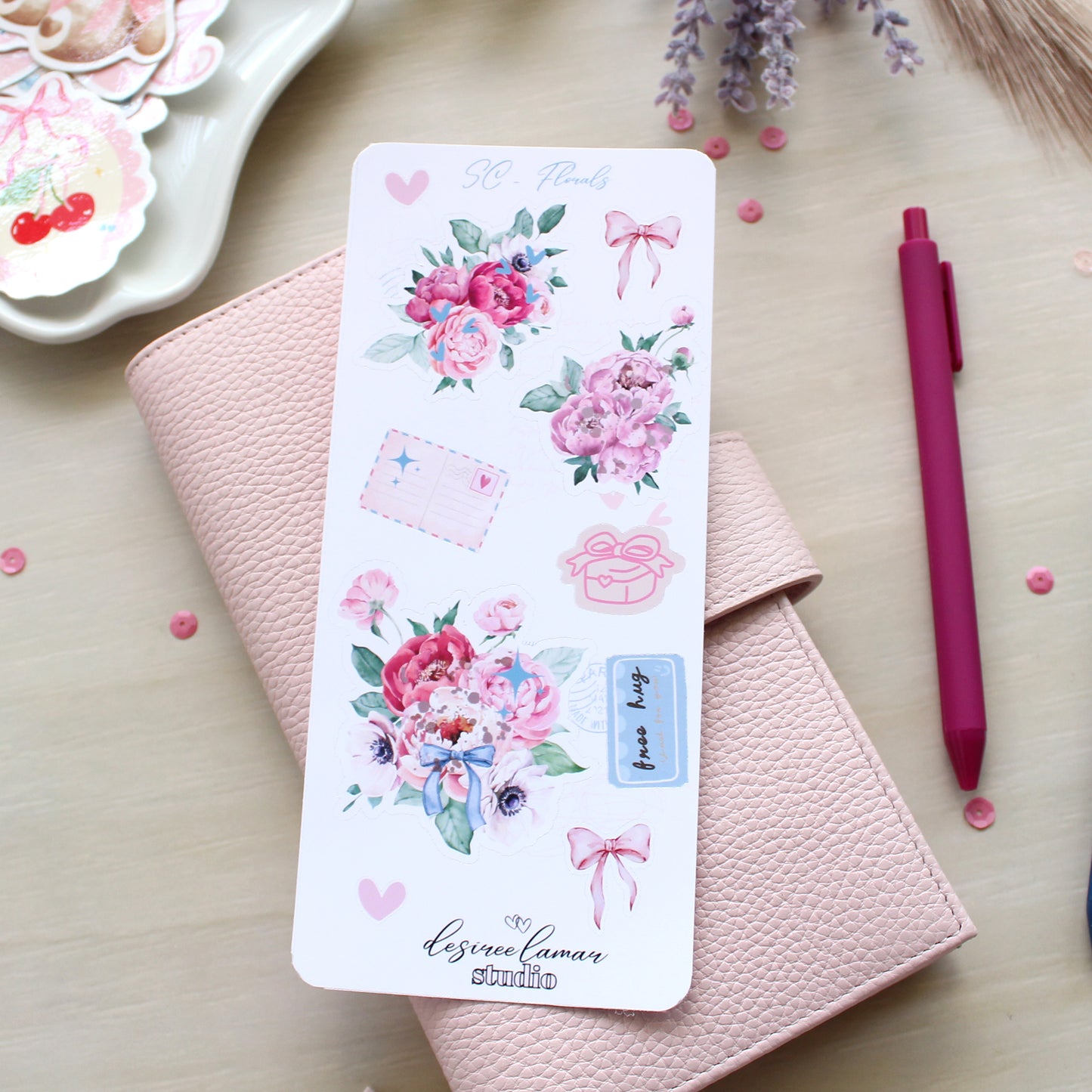 🌸 Summer Coquette Sticker Sheet Bundle