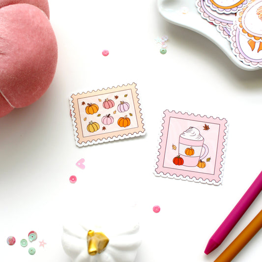 Cozy Vibes Stamp Sticker Set