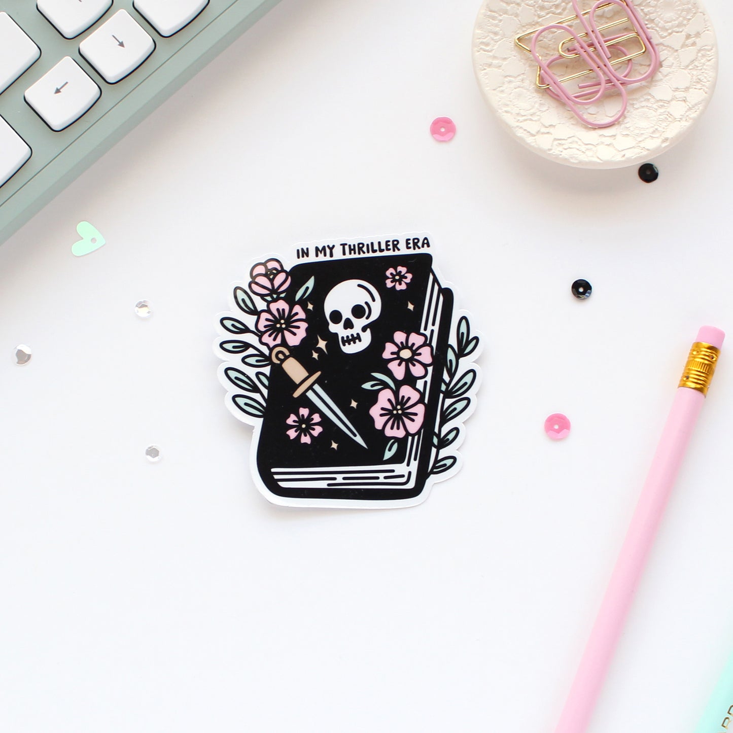 In My Thriller Era Book Die-Cut Sticker