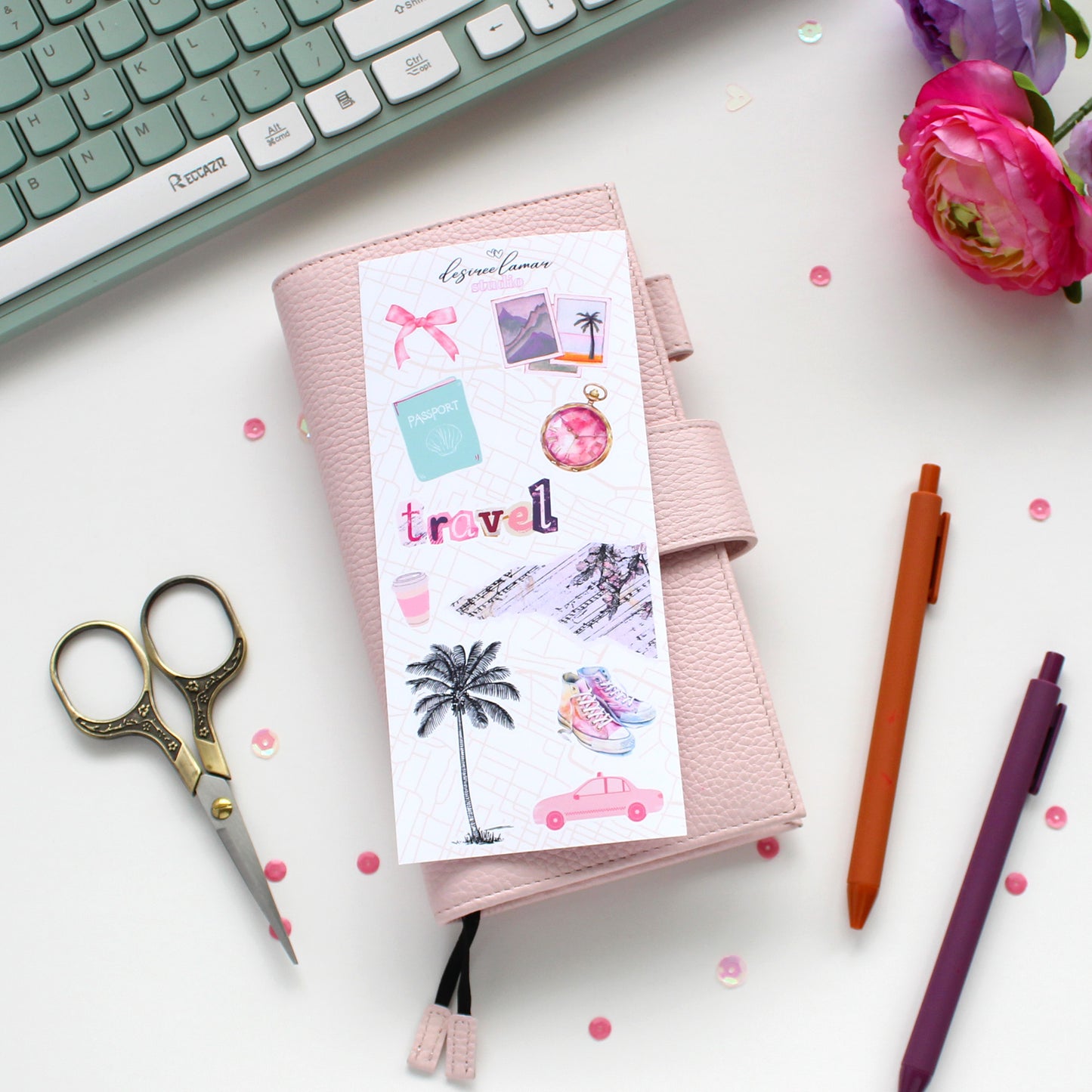 Journey Sticker Sheet 1 - Travel Collection