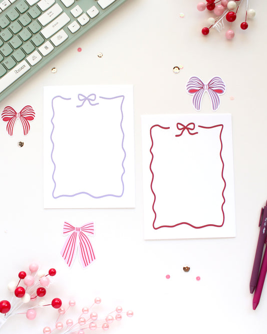 Winter Hearts 5.5 x 7.5 inch Notecards