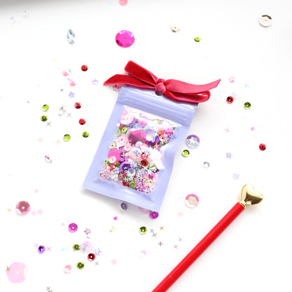 Winter Hearts Confetti Mix