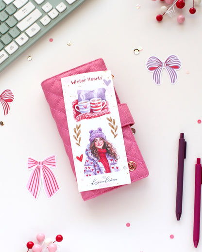 Winter Hearts Full Sticker Sheet Bundle