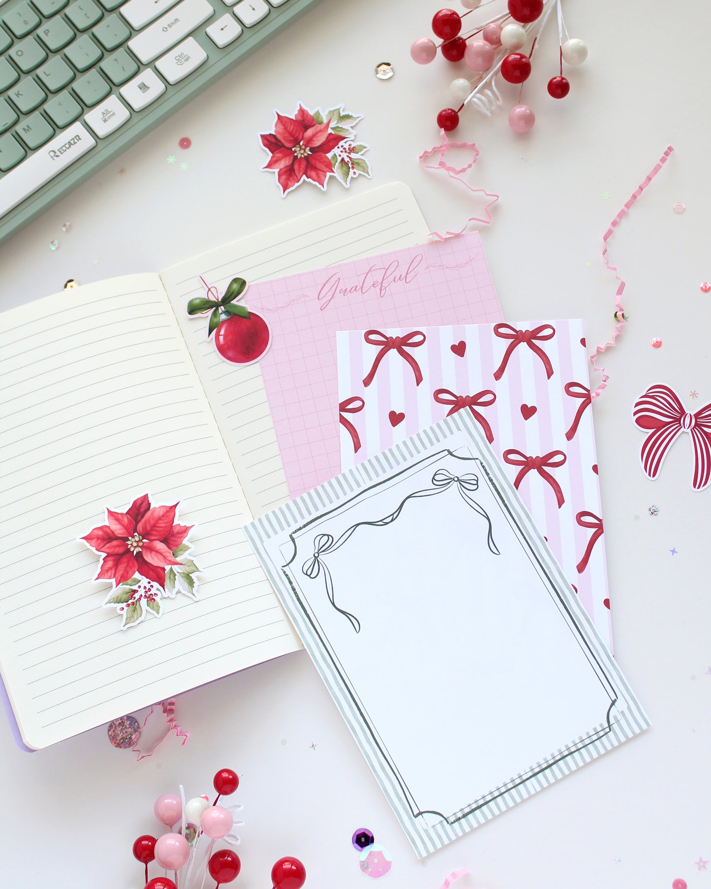 Winter Hearts 5x7 Patterned Paper Bundle