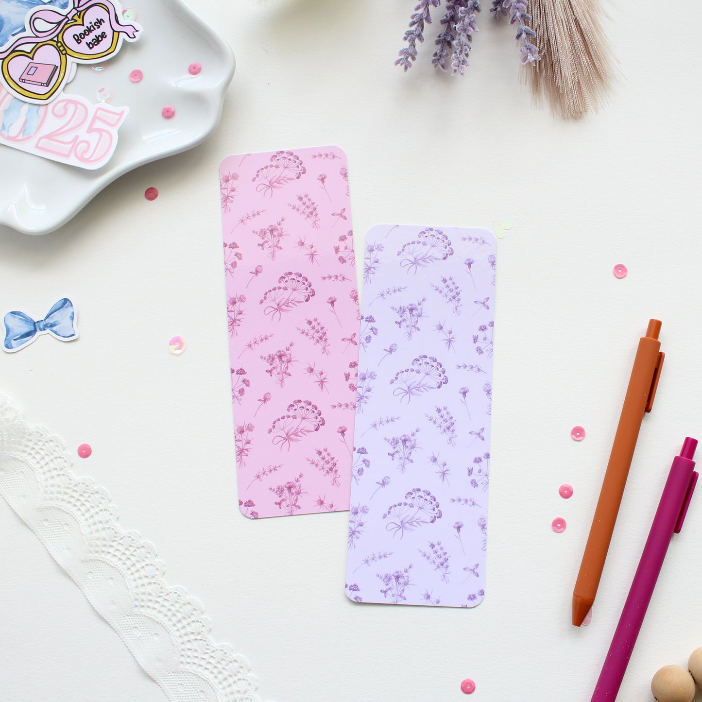 Wildflower Bookmark, Wide