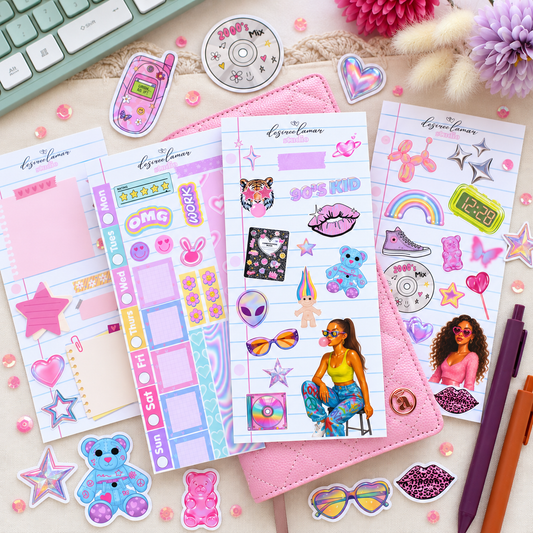 Y2K Full Sticker Sheet Bundle - 10 Sticker sheets