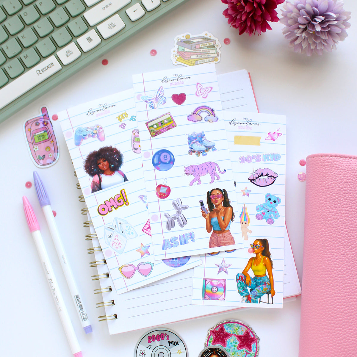 Y2K Deco Sticker Sheet 1